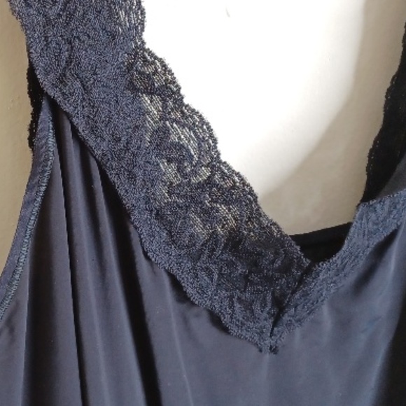 VANITY FAIRvStyle 10-073 Full Length Anti-Static Slip. Size 38/44 Black - Picture 3 of 15